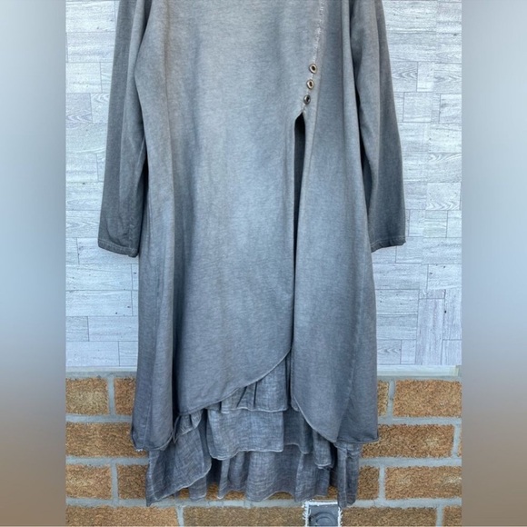 SHYLOH ITALY lagenlook 2 piece dress size large - Picture 4 of 15